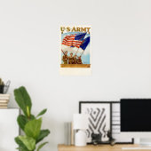 Der Wächter der Farben des Zweiten Weltkriegs Poster (Heimbüro)