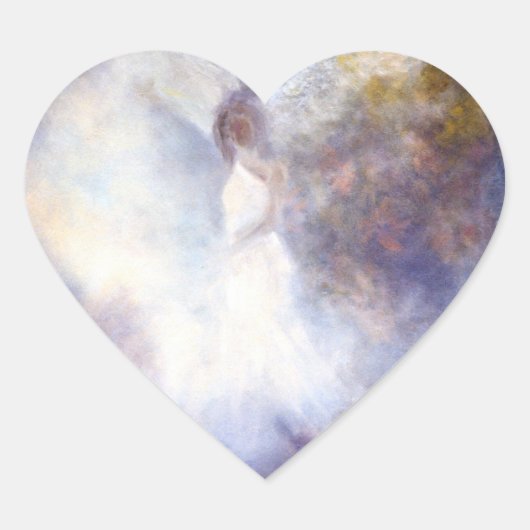 Der Wächter-Heart-Aufkleber Herz-Aufkleber (Vorderseite)