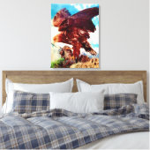 Der Wächter Leinwanddruck (Insitu (Schlafzimmer))