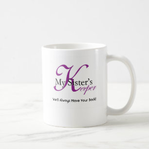 Der Wächter-Logo-Einzelteile meiner Schwester Kaffeetasse