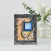 Der Wächter Postkarte (Stehend Vorderseite)