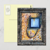 Der Wächter Postkarte (Vorne/Hinten)