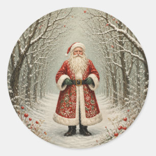 Der Wächter von Winters Pfad Runder Aufkleber