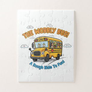 Der wackelige Bus! Eine holprige Fahrt zum Spaß! Puzzle