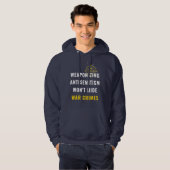 Der Waffenhandel mit Antisemitismus wird Kriegsver Hoodie (Vorne ganz)