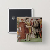 Der Waffenstillstand von Nizza Button (Vorne & Hinten)