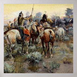 „Der Waffenstillstand“ Westliche Kunst von Charles Poster