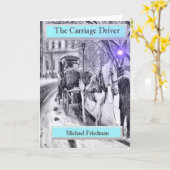 Der Wagentreiber, eine schöne Grußkarte Karte (Gelbe Blume)