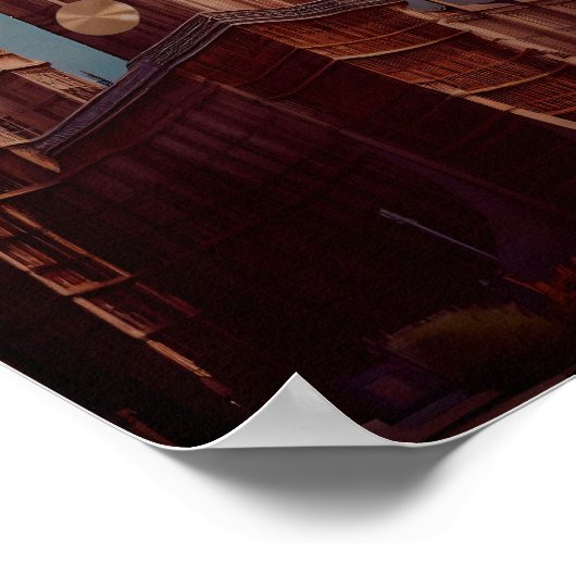 Der wahre Big Ben - Gen AI Poster (Ecke)