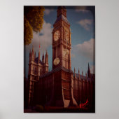 Der wahre Big Ben - Gen AI Poster (Vorne)