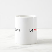 Der wahre Boss Kaffeetasse (Mittel)