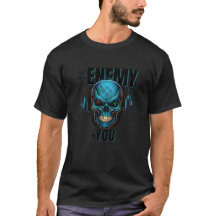 Der wahre Feind bist du – Trader-Totenkopf-Design