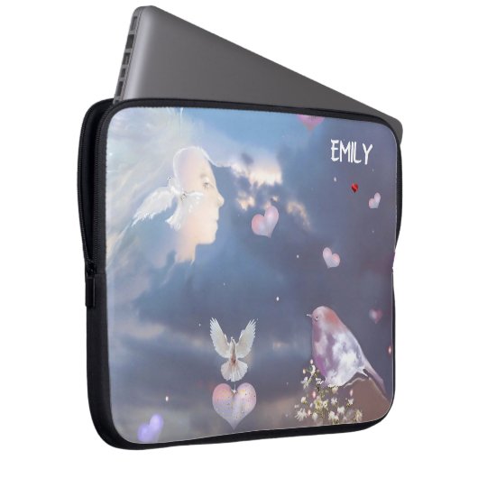 Der wahre Frieden Laptopschutzhülle (Vorne Rechts)