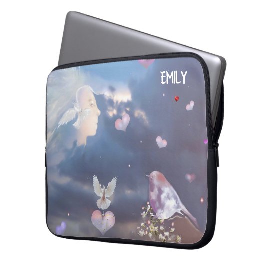 Der wahre Frieden Laptopschutzhülle (Vorderseite Links)