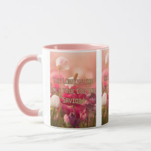 Der wahre Gott und der Retter zweitönige Tasse