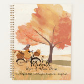 Der wahre Herbsttraum, romantischer Poesie-Fall Planer (Vorderseite)