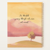 Der wahre Herbsttraum, romantischer Poesie-Fall Planer (Rückseite)