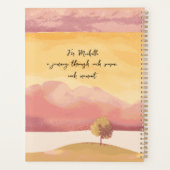 Der wahre Herbsttraum, romantischer Poesie-Fall Planer (Rückseite)