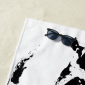 Der wahre Rettungsschwimmer Strandtuch (Beispiel)