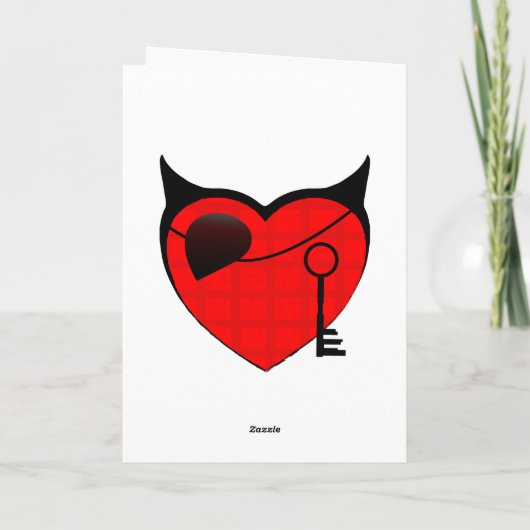 Der wahre Schatz Feiertagskarte (Rückseite)