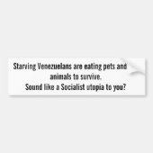 Der wahre Sozialismus Autoaufkleber (Vorne)