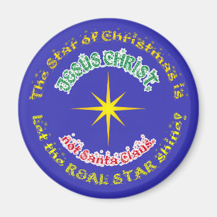 Der wahre Stern der Weihnachten Magnet