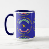 Der wahre Stern der Weihnachten Tasse (Links)