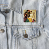 Der Wahrsager, 1631 Button (Beispiel)