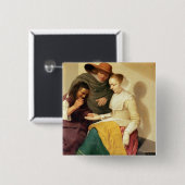 Der Wahrsager, 1631 Button (Vorne & Hinten)