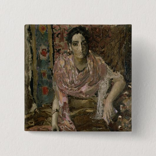 Der Wahrsager, 1895 Button (Vorderseite)