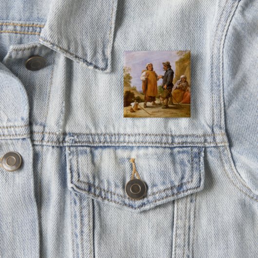 Der Wahrsager Button (Beispiel)