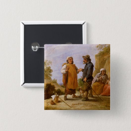 Der Wahrsager Button (Vorne & Hinten)