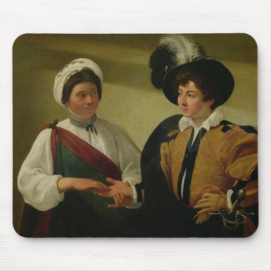 Der Wahrsager, c.1596-97 Mousepad (Vorne)