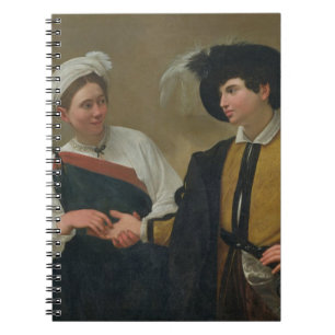 Der Wahrsager (La Buona Ventura), c.1594 Notizblock