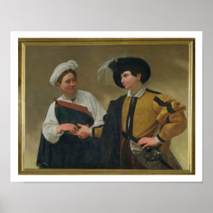 Der Wahrsager (La Buona Ventura), c.1594 Poster