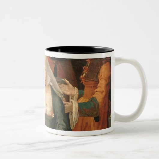 Der Wahrsager Zweifarbige Tasse (Rechts)