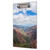 Der Waimea-Canyon Klemmbrett (Links)
