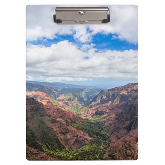 Der Waimea-Canyon Klemmbrett (Vorderseite)