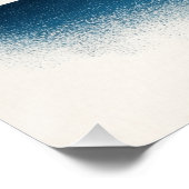 Der Wal Poster (Ecke)