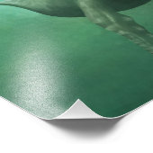 Der Wal und der Mond Fotodruck (Ecke)