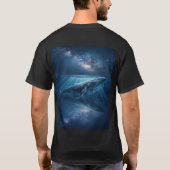 Der Wal unter den Sternen T-Shirt (Rückseite)
