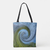 Der Wald am See.... Tasche (Rückseite)