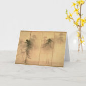 Der Wald der Kiefern Karte (Gelbe Blume)