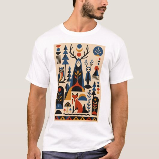 Der Wald erinnert sich T-Shirt (Vorderseite)