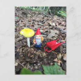 Der Wald gewinnt an Arbeit Postkarte