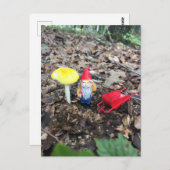 Der Wald gewinnt an Arbeit Postkarte (Vorne/Hinten)