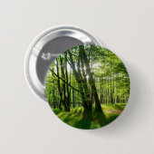 Der Wald im Frühling Button (Vorne & Hinten)