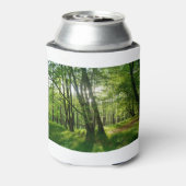 Der Wald im Frühling Dosenkühler (Kanne Rückseite)