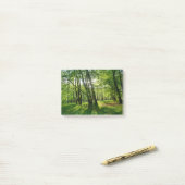 Der Wald im Frühling Post-it Klebezettel (Auf Schreibtisch)