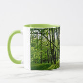 Der Wald im Frühling Tasse (Links)